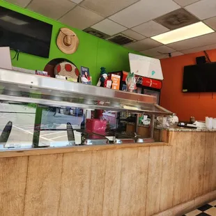 interior, sushi and sashimi