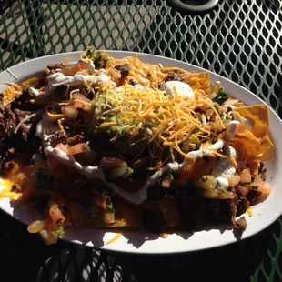 Carbs Assad nachos