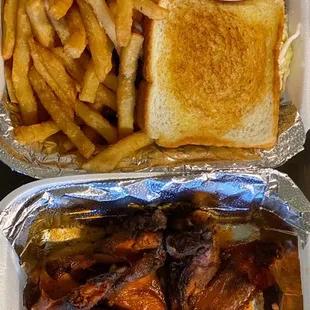 Wings (1lb), Como Slowmo sandwich