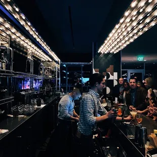 Bar - loving the lights.