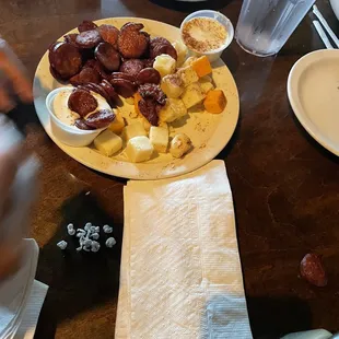Sausage &amp; Cheese Platter