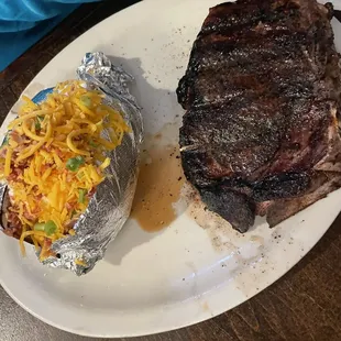 18 Oz. Bone-In K.C. Strip