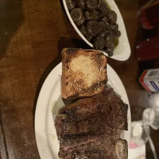 22 Oz. T-Bone  Sauteed Mushrooms