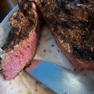 Medium rare--cooked to PERFECTION!