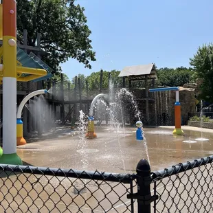 Splash pad area