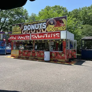 Concession stand... has all the sugary delights