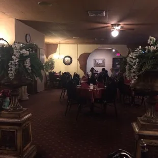 Tried to catch the ambience - it's kindof 70s kitch. It is a little dark but not this dark.