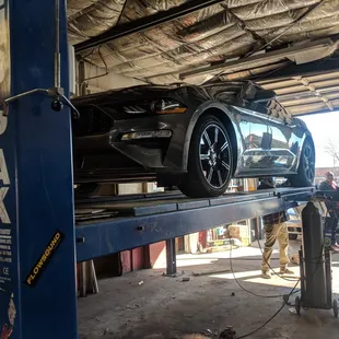 Mustang muffler delete