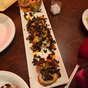 food, sushi and sashimi