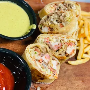 Surf and Turf Burrito