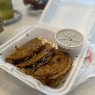 Birria tacos