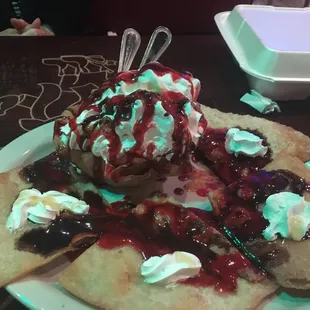 Dessert it's going down