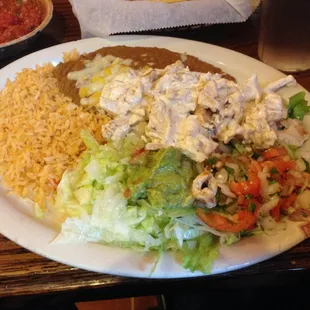 Pollo con Crema