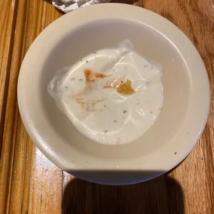 This dip is out of this world!! Jenny is a wonderful waitress!!