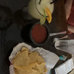 Chips and salsa!!! The best!
