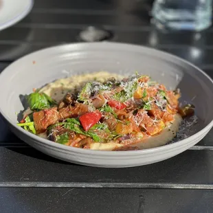 Ratatouille with Polenta