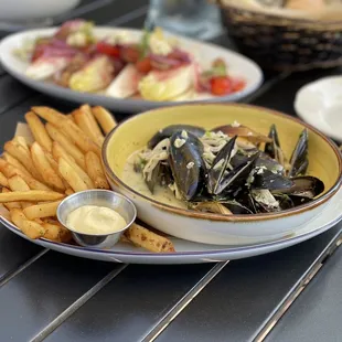 Mussels and frites