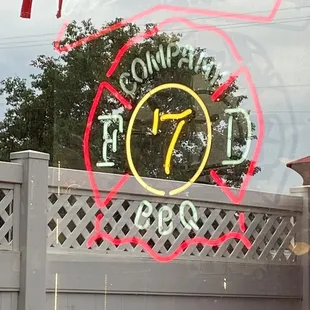 reflection of a man in a window