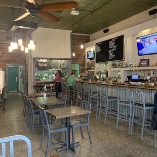 From front looking back