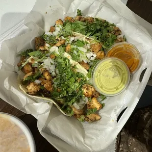 Chicken tacos