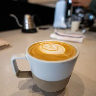 The coffee is high end and really well done.