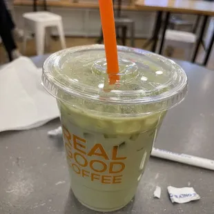 Iced Matcha Latte