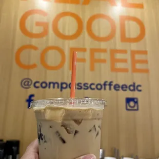 Iced Maple Latte