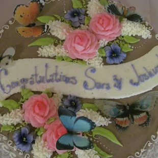 Cake for our baby shower