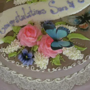 Cake for our baby shower