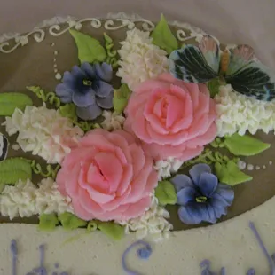 Cake for our baby shower