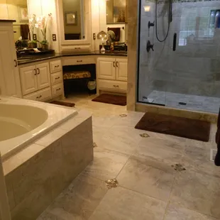 Master bathroom remodel