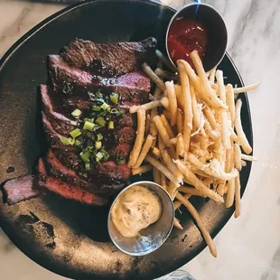 Steak and fries