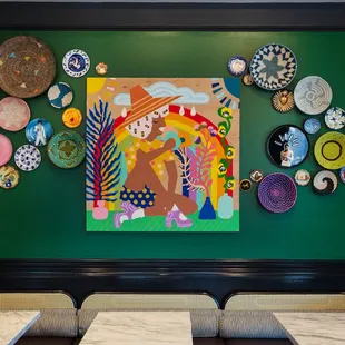 donuts, interior