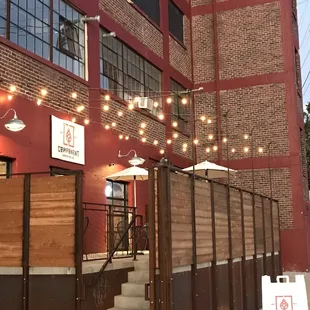 They moved to the side of the building facing north!