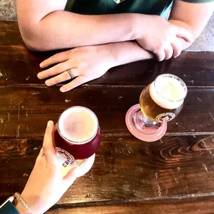 A sour sat down next to an IPA...