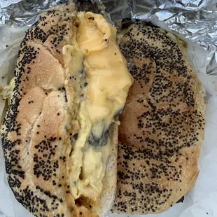 Delicious! Mushroom, egg &amp; cheese