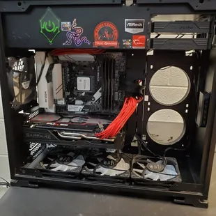 Freshly cleaned and prepped for watercooling