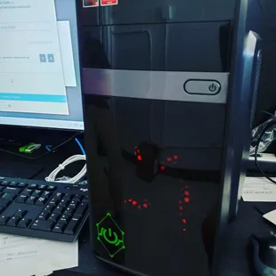 Cricket machine built for a customer. Great for work processing, websites, and small games.