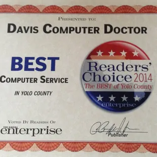 readers choice 2014