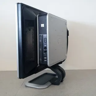 HP Ultraslim Desktop &amp; 19" HP Monitor Mount Combo (Call for Price)