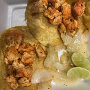 Chicken tacos