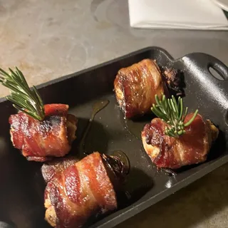 Bacon-wrapped Stuffed Dates