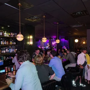 A drink and some salsa.....music that is.