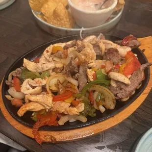 Mix fajitas- chicken &amp; steak