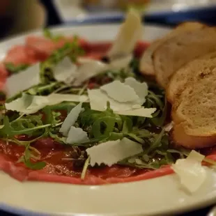 Angus Beef Carpaccio- as delicious as it looks!