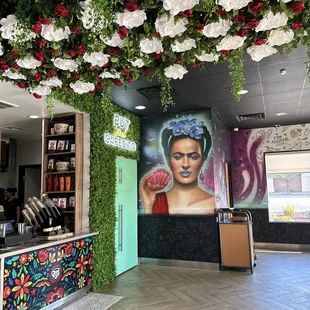 Decoration and bagged coffee