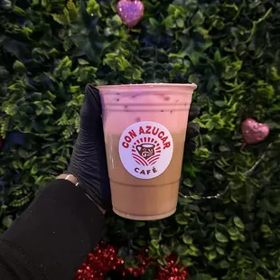 Café de olla with duvalin cold foam