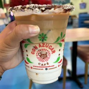 Frappe de Mazapán