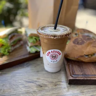 Mazapán Cold specialty lattes