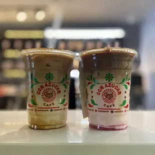 Dulce de leche  Strawberry coffee